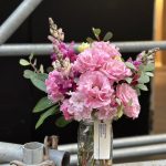 Flowers in a glass jar