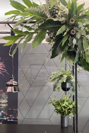 Corner Arbour + Food Station Adornment
